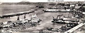 Oran - Port - Vue d'ensemble